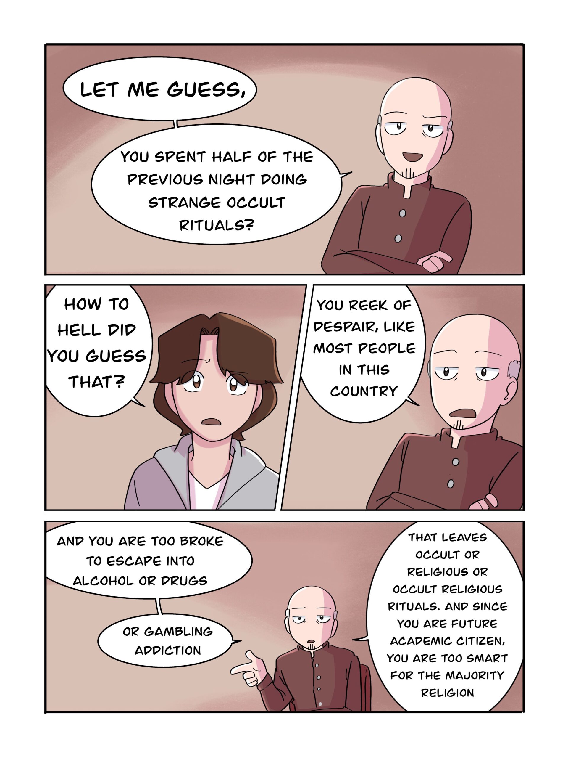 15 – Reeking of despair